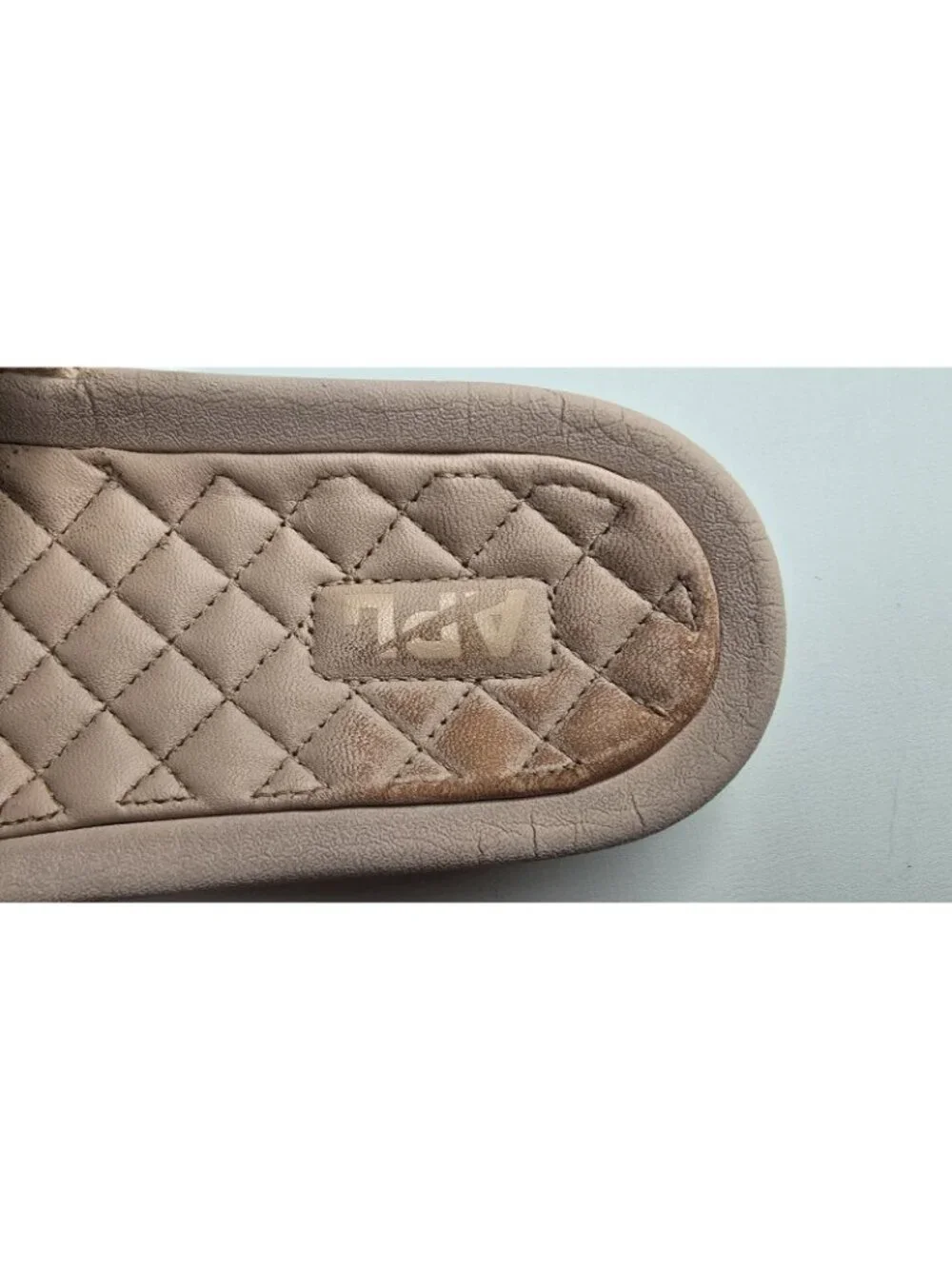 APL Women's Lusso Slide, Size 7, Rose Dust